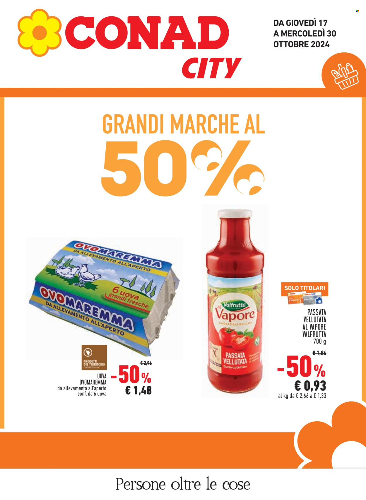 Leták Conad - 17.10.2024 - 30.10.2024. Strana 1