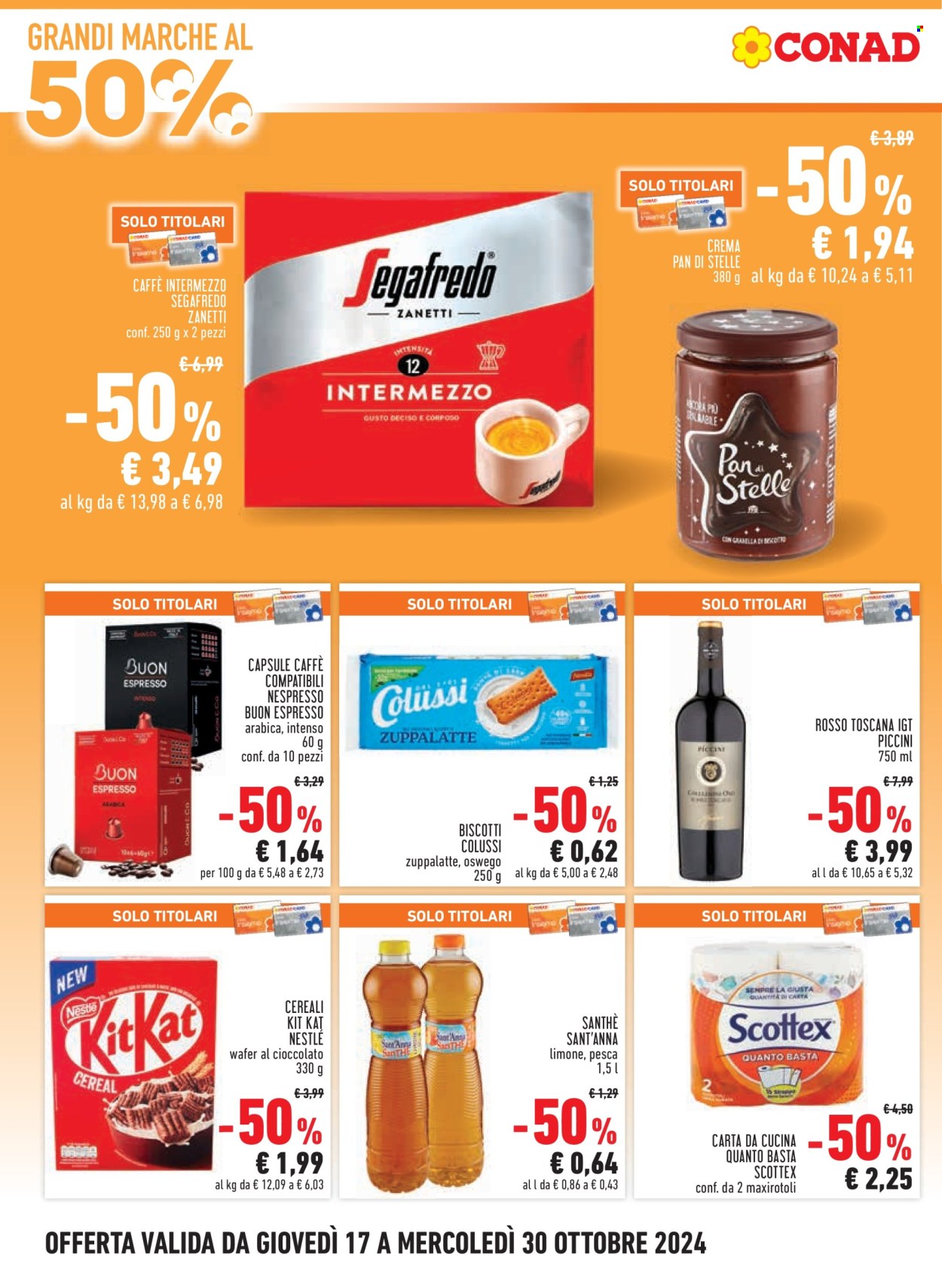 Leták Conad - 17.10.2024 - 30.10.2024. Strana 4