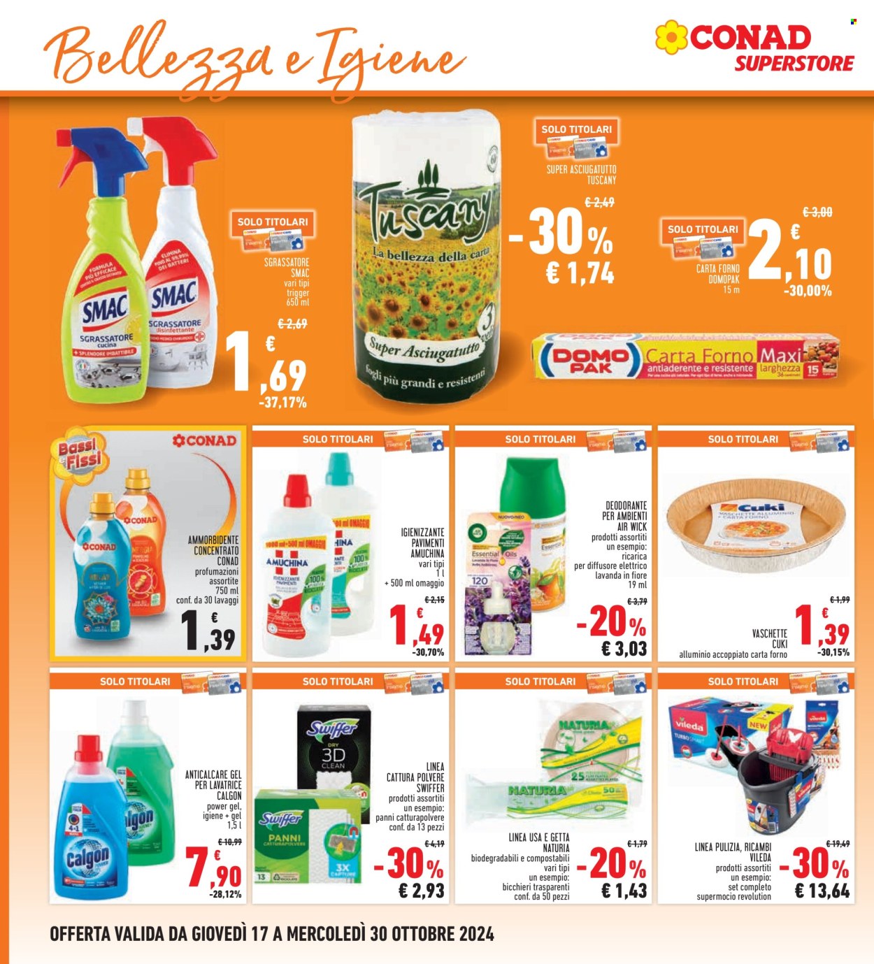 Leták Conad Superstore - 17.10.2024 - 30.10.2024. Strana 30