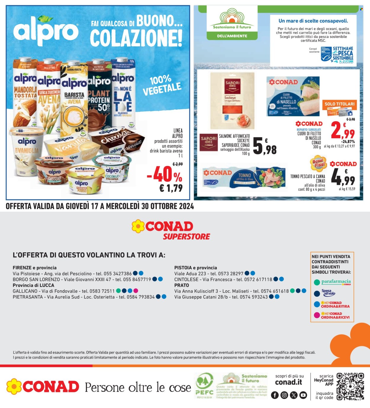 Leták Conad Superstore - 17.10.2024 - 30.10.2024. Strana 40