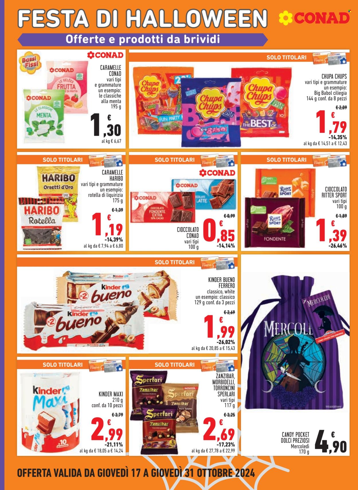 Volantino Margherita Conad - 17/10/2024 - 30/10/2024. Pagina 10