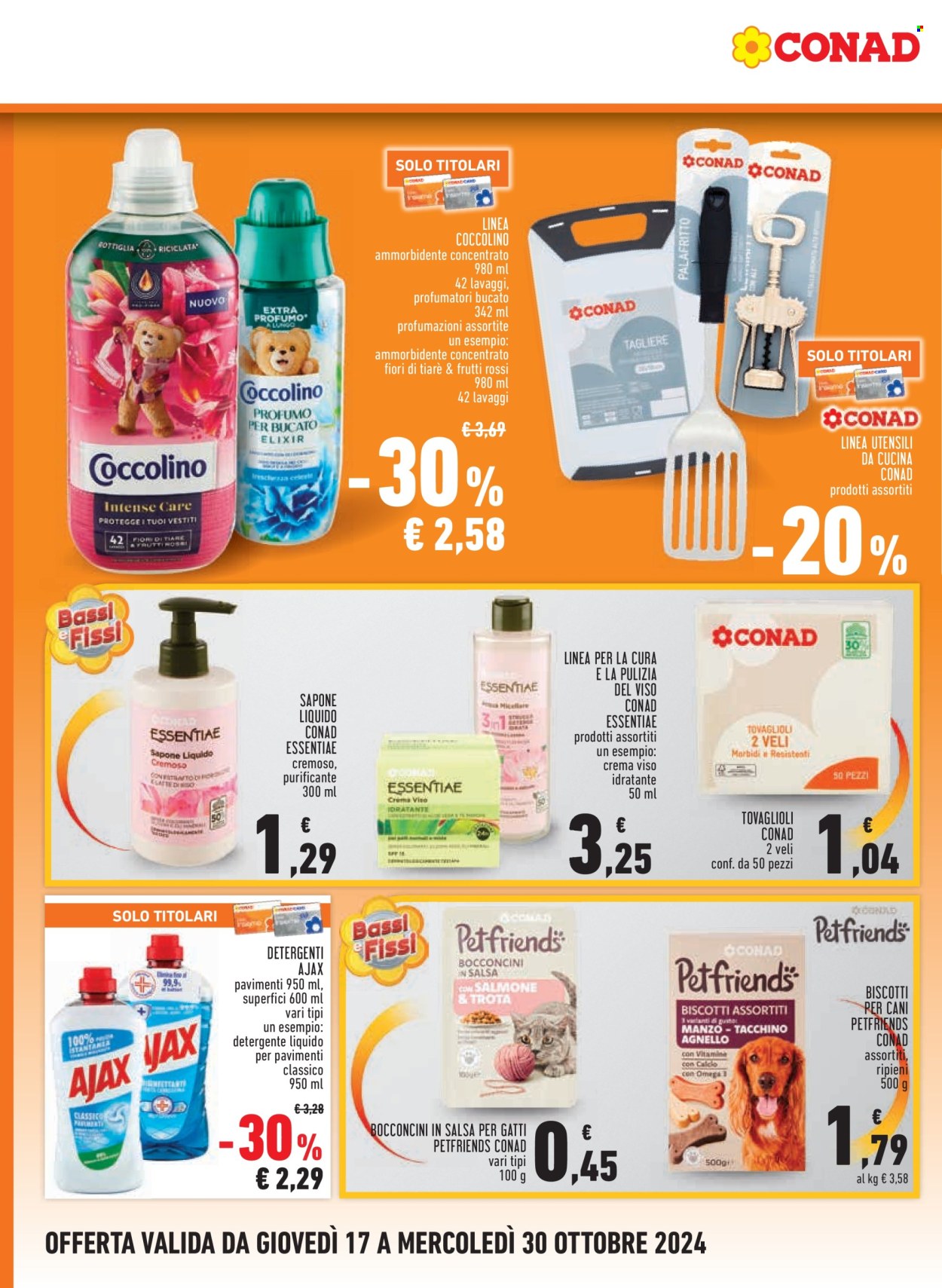 Leták Margherita Conad - 17.10.2024 - 30.10.2024. Strana 16