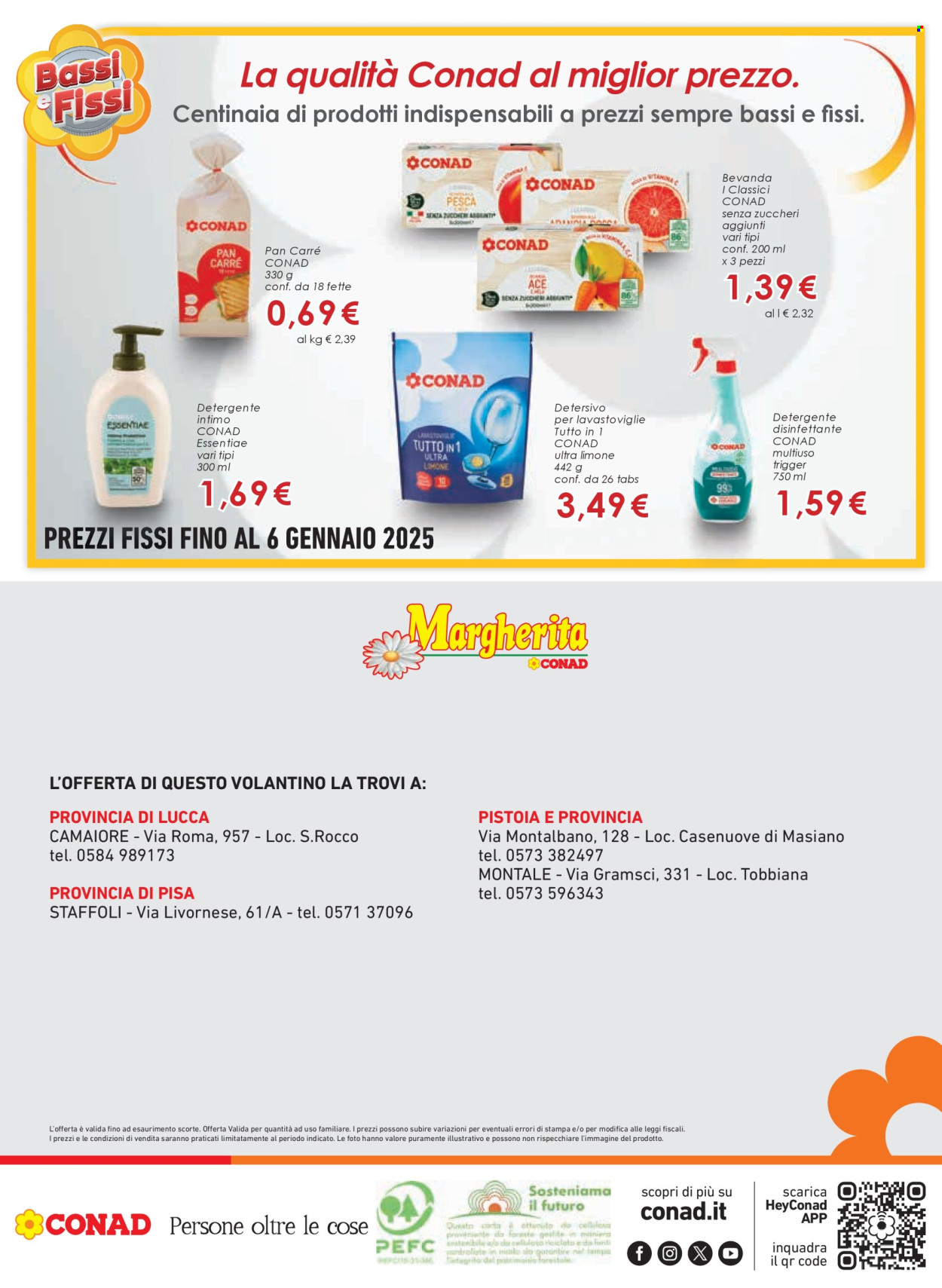 Leták Margherita Conad - 17.10.2024 - 30.10.2024. Strana 20