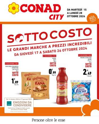 Volantino Conad - 15/10/2024 - 28/10/2024.