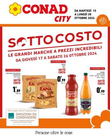 Volantino Conad - 15/10/2024 - 28/10/2024.