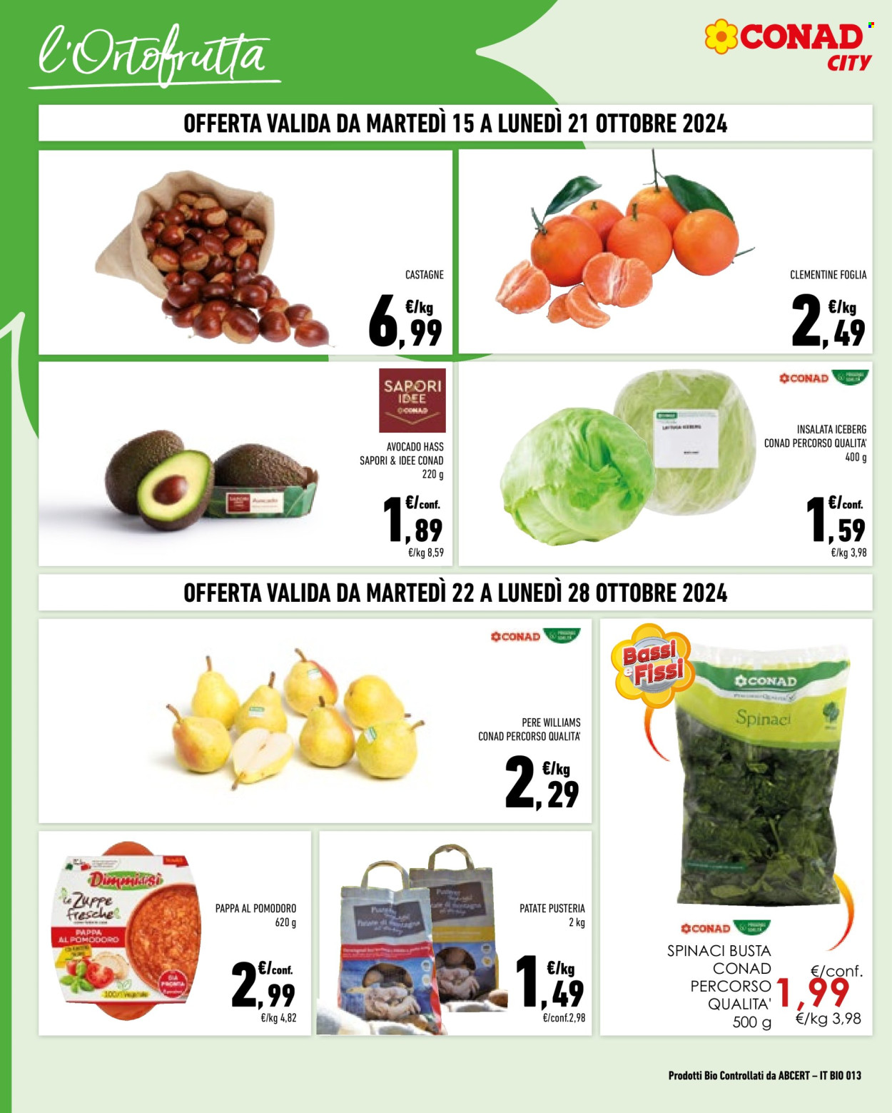 Volantino Conad - 15/10/2024 - 28/10/2024. Pagina 4
