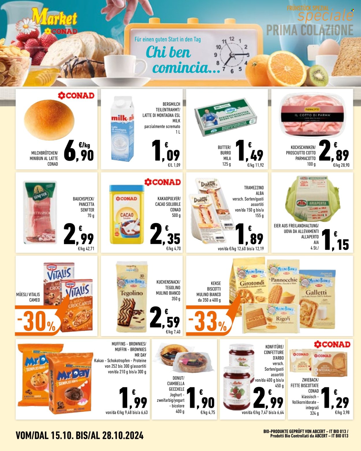 Volantino Market Conad - 15/10/2024 - 28/10/2024. Pagina 8