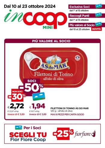 Volantino Coop - 11/10/2024 - 22/10/2024.