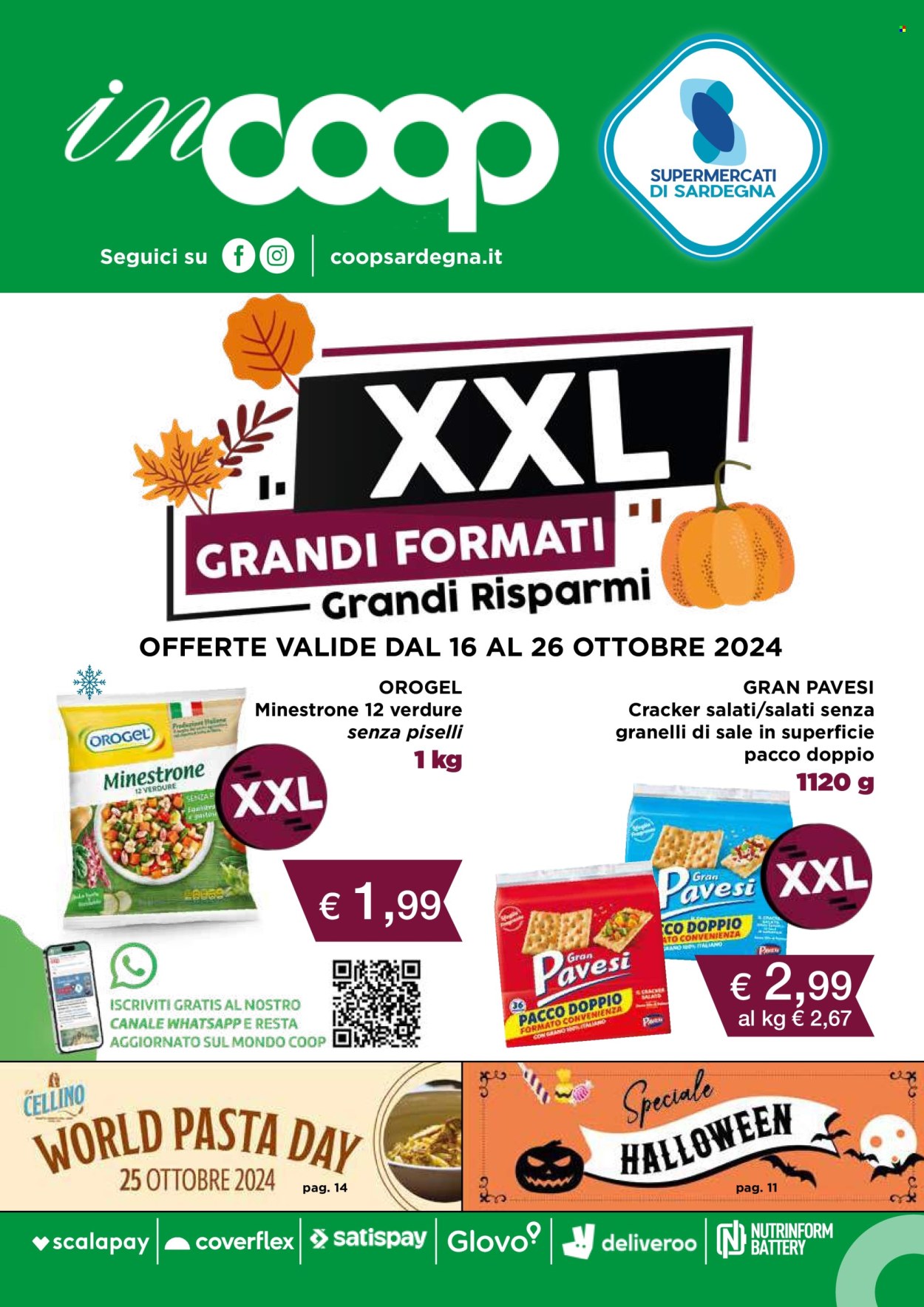Volantino Coop - 16/10/2024 - 26/10/2024. Pagina 1