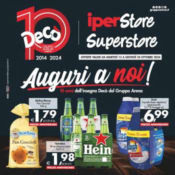 Volantino Deco - 15/10/2024 - 24/10/2024.