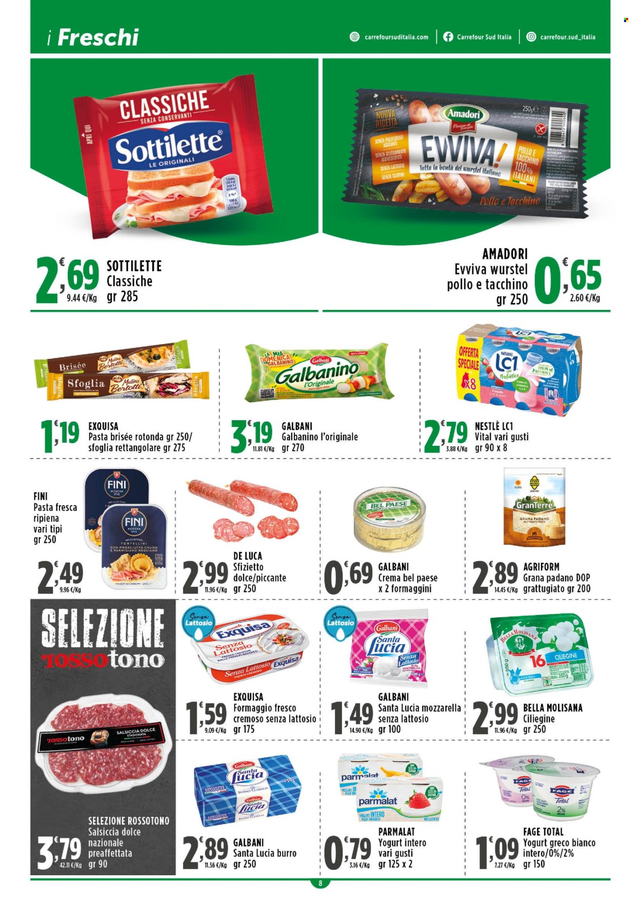 Volantino Carrefour - 17/10/2024 - 26/10/2024. Pagina 8