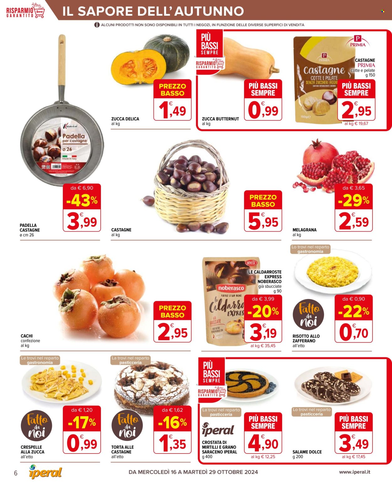 Volantino Iperal - 16/10/2024 - 29/10/2024. Pagina 6