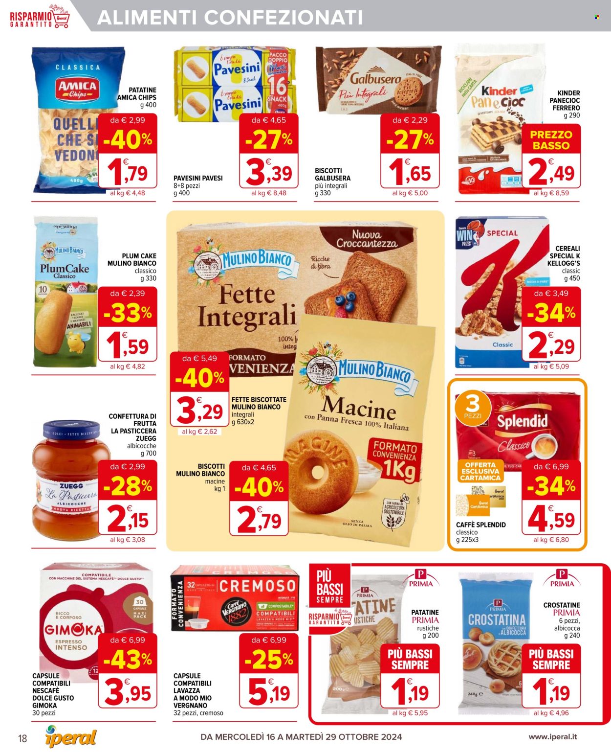 Volantino Iperal - 16/10/2024 - 29/10/2024. Pagina 18