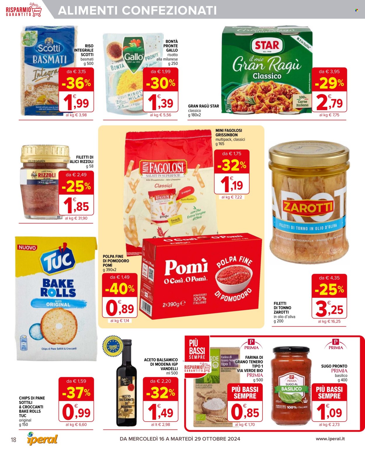 Volantino Iperal - 16/10/2024 - 25/10/2024. Pagina 18