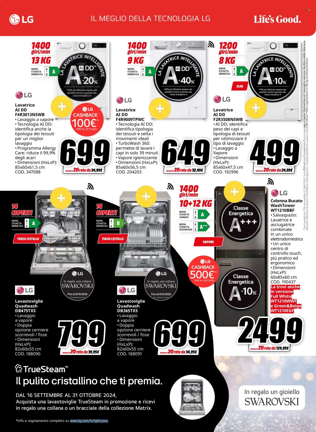 Volantino MediaWorld - 14/10/2024 - 31/10/2024. Pagina 8