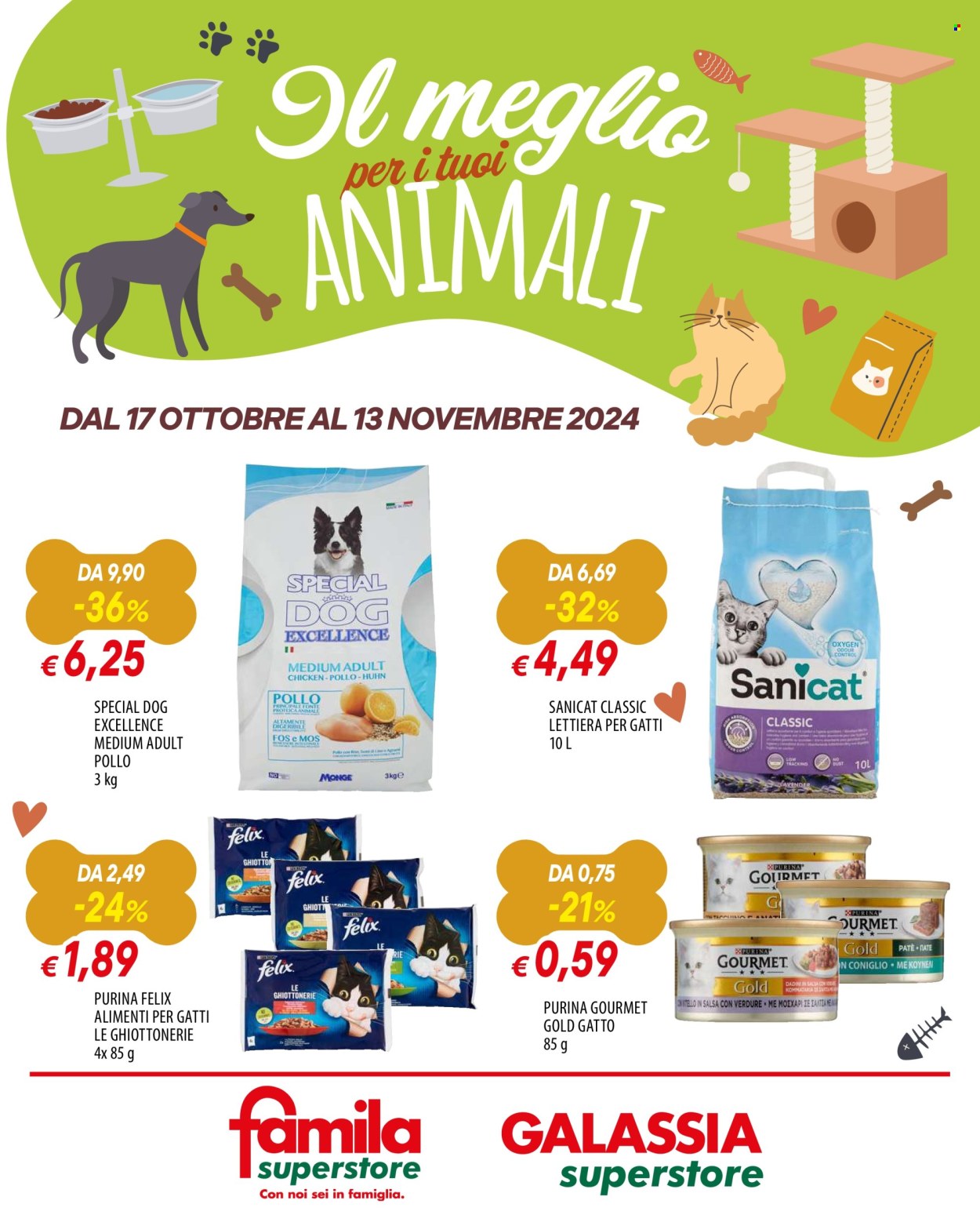 Volantino Famila - 17/10/2024 - 13/11/2024. Pagina 1