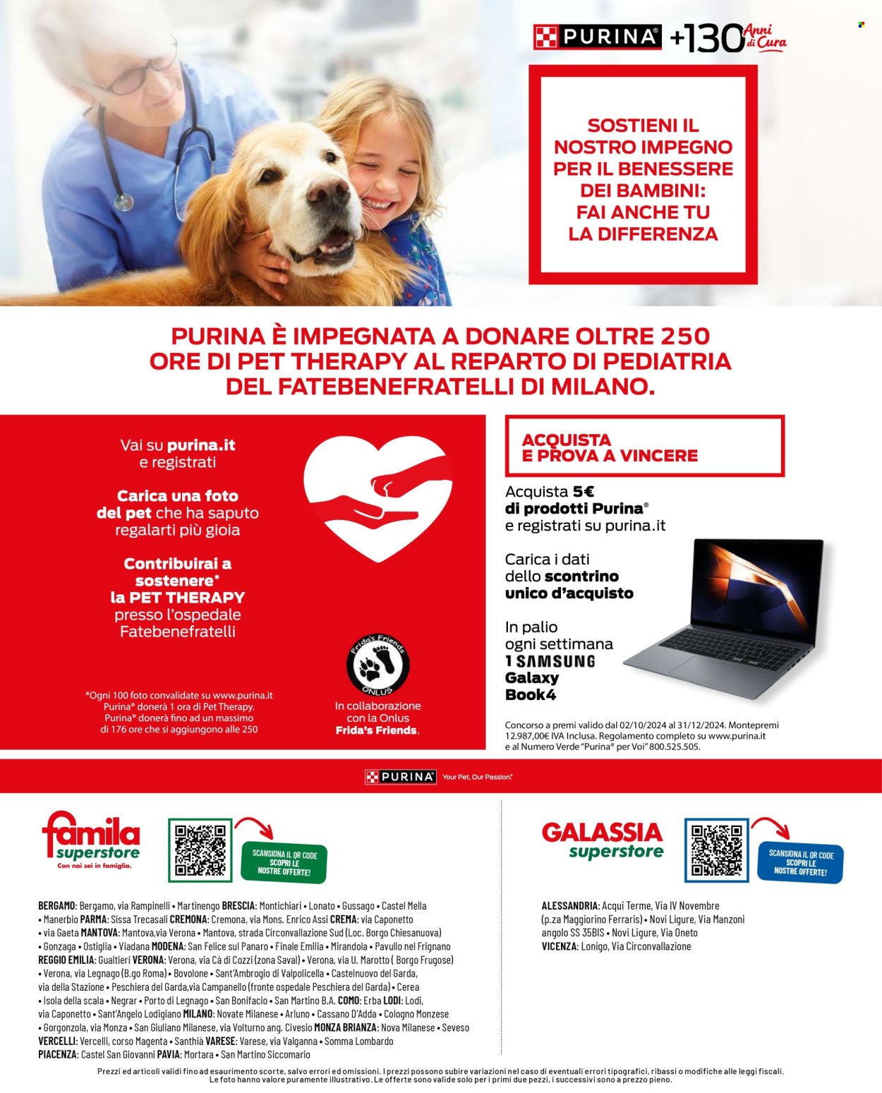 Volantino Famila - 17/10/2024 - 13/11/2024. Pagina 16