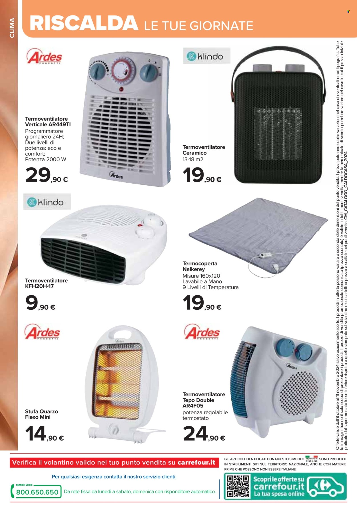Volantino Carrefour - 8/10/2024 - 11/11/2024. Pagina 8