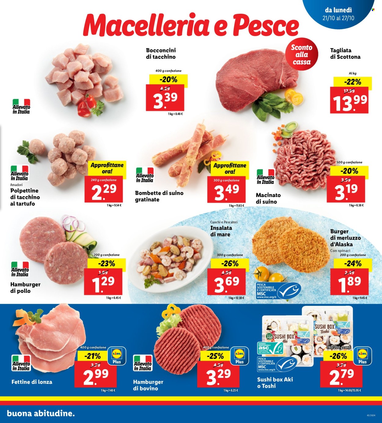 Volantino Lidl - 21/10/2024 - 27/10/2024. Pagina 5