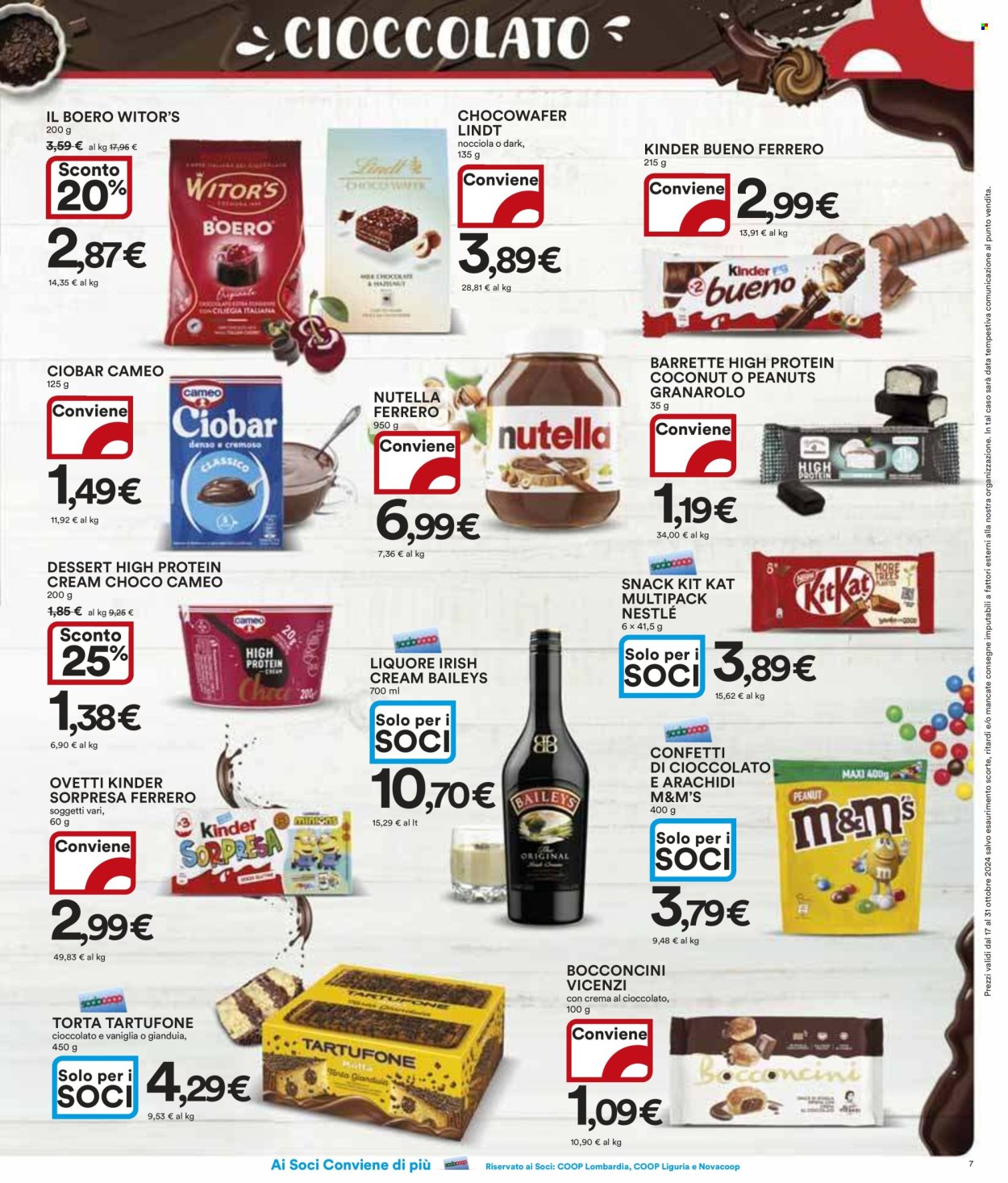 Volantino Coop - 17/10/2024 - 30/10/2024. Pagina 7