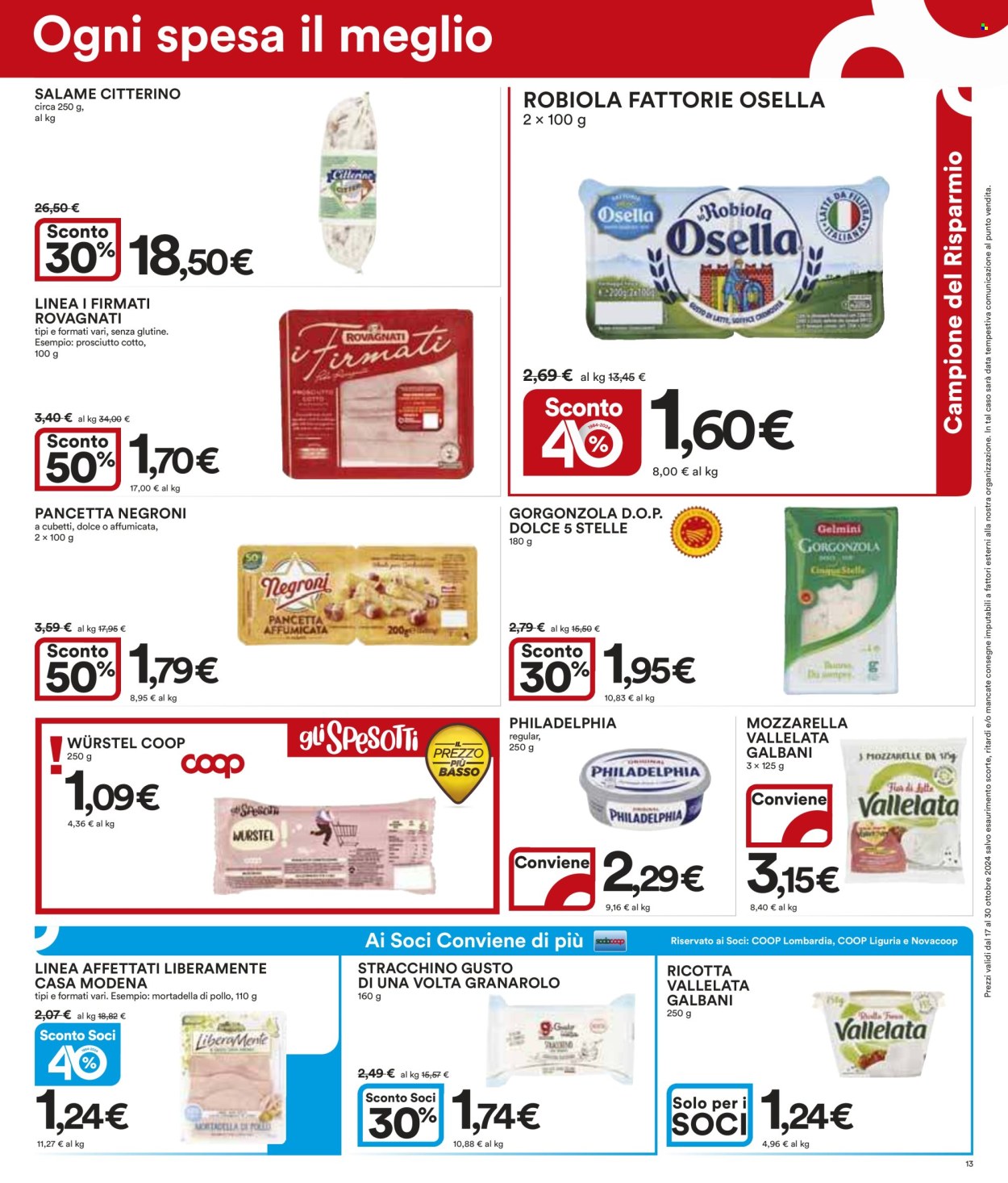 Leták Coop - 17.10.2024 - 30.10.2024. Strana 13