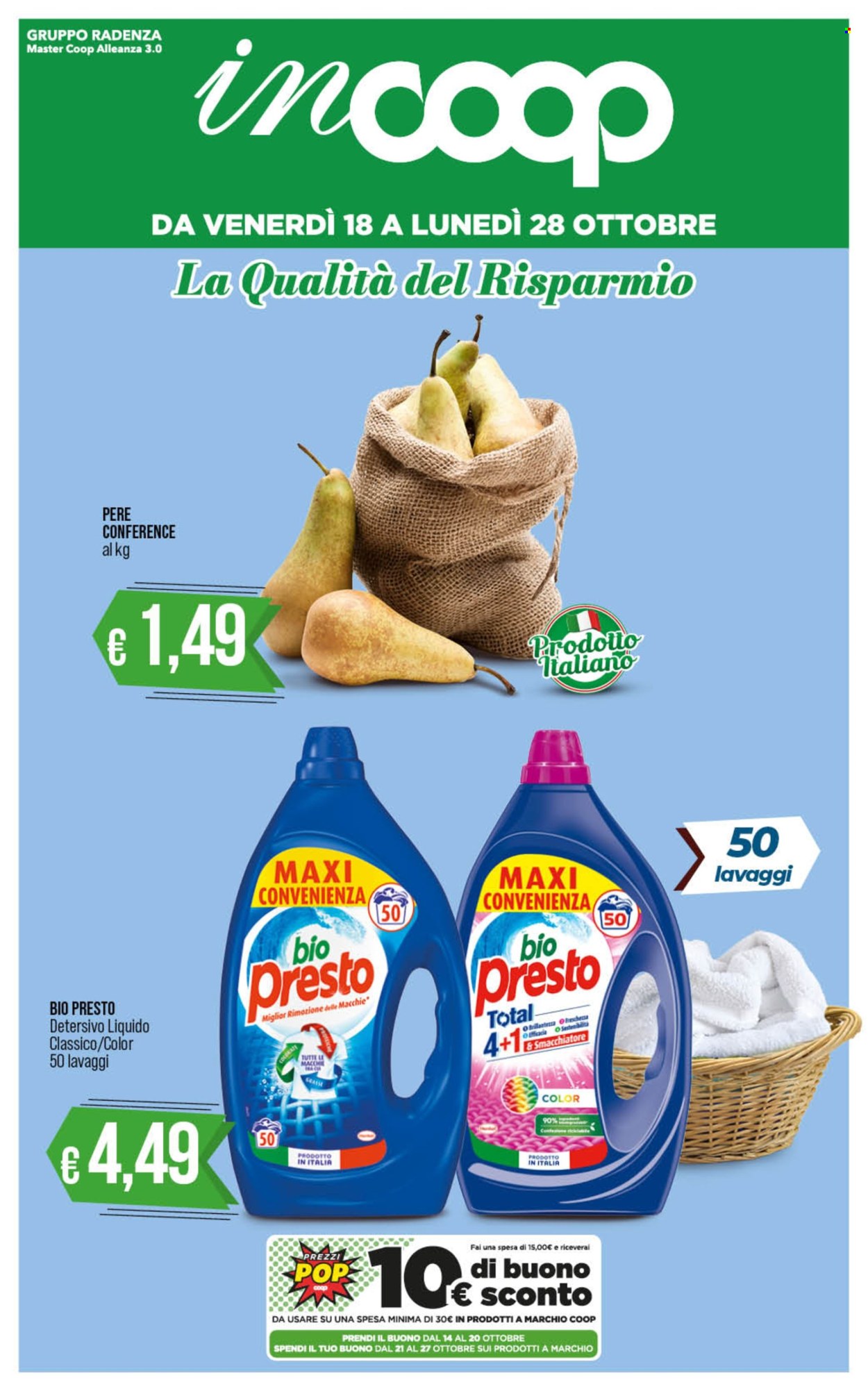 Leták Coop - 18.10.2024 - 28.10.2024. Strana 1
