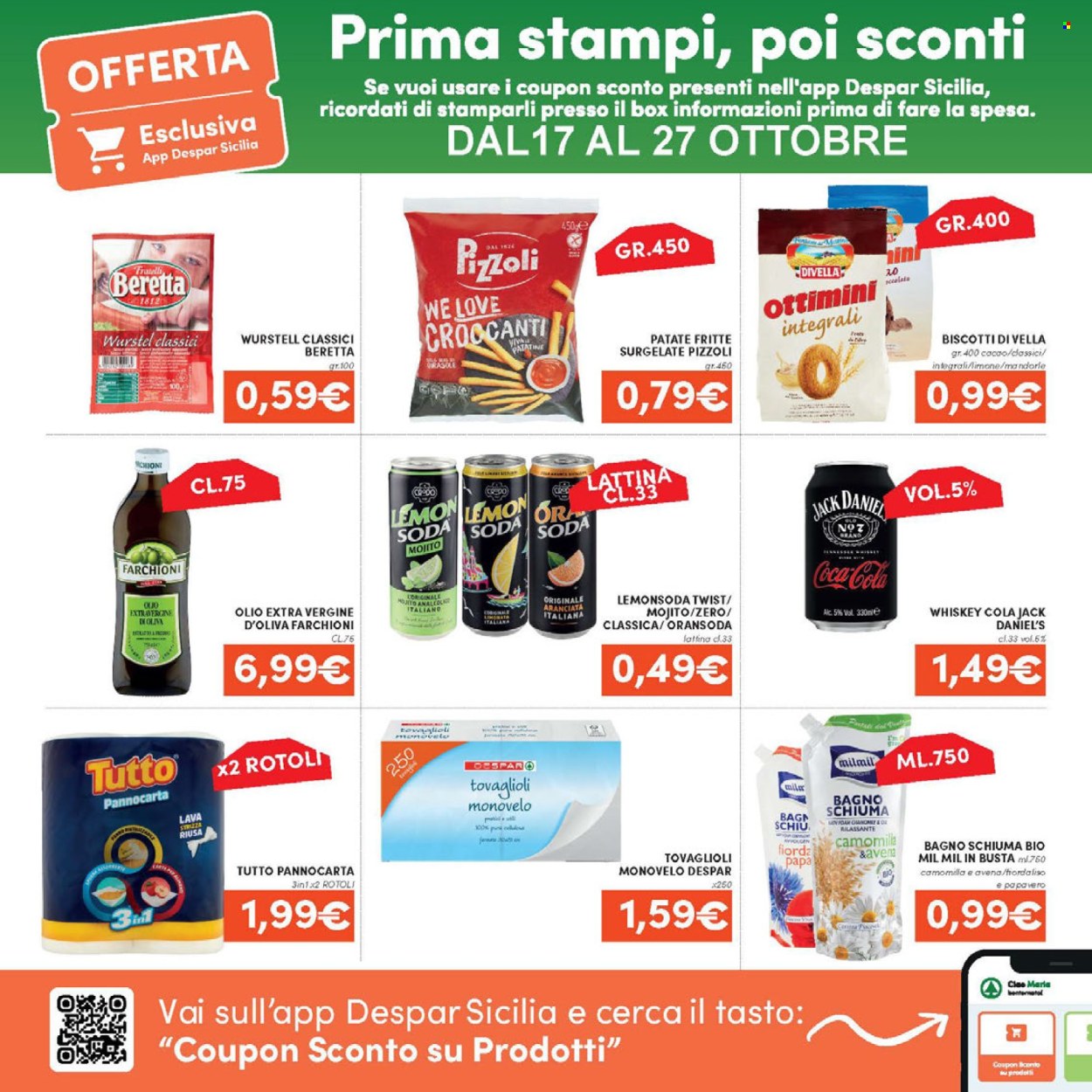 Volantino Despar - 17/10/2024 - 27/10/2024. Pagina 17