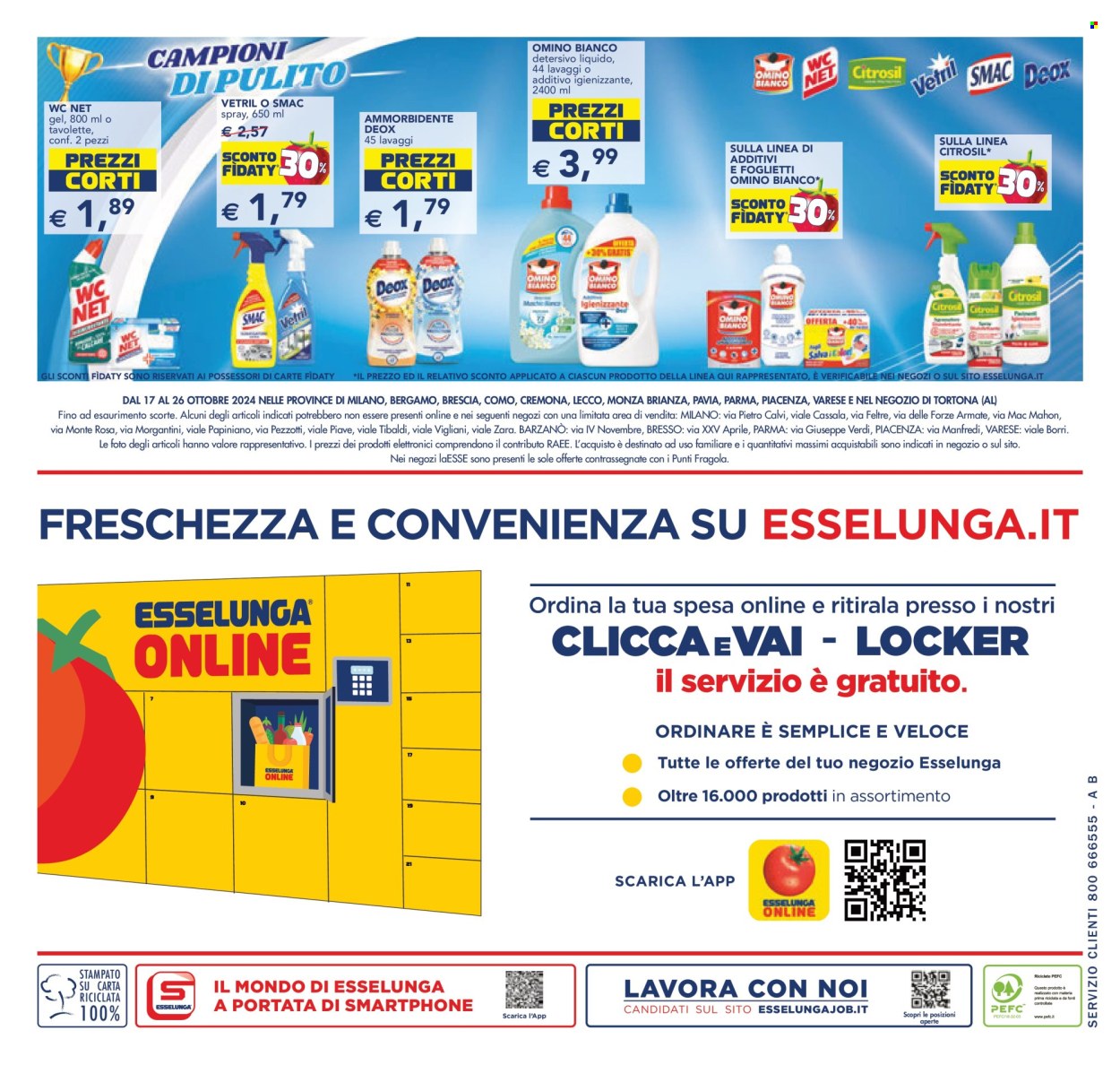 Volantino Esselunga - 17/10/2024 - 26/10/2024. Pagina 32