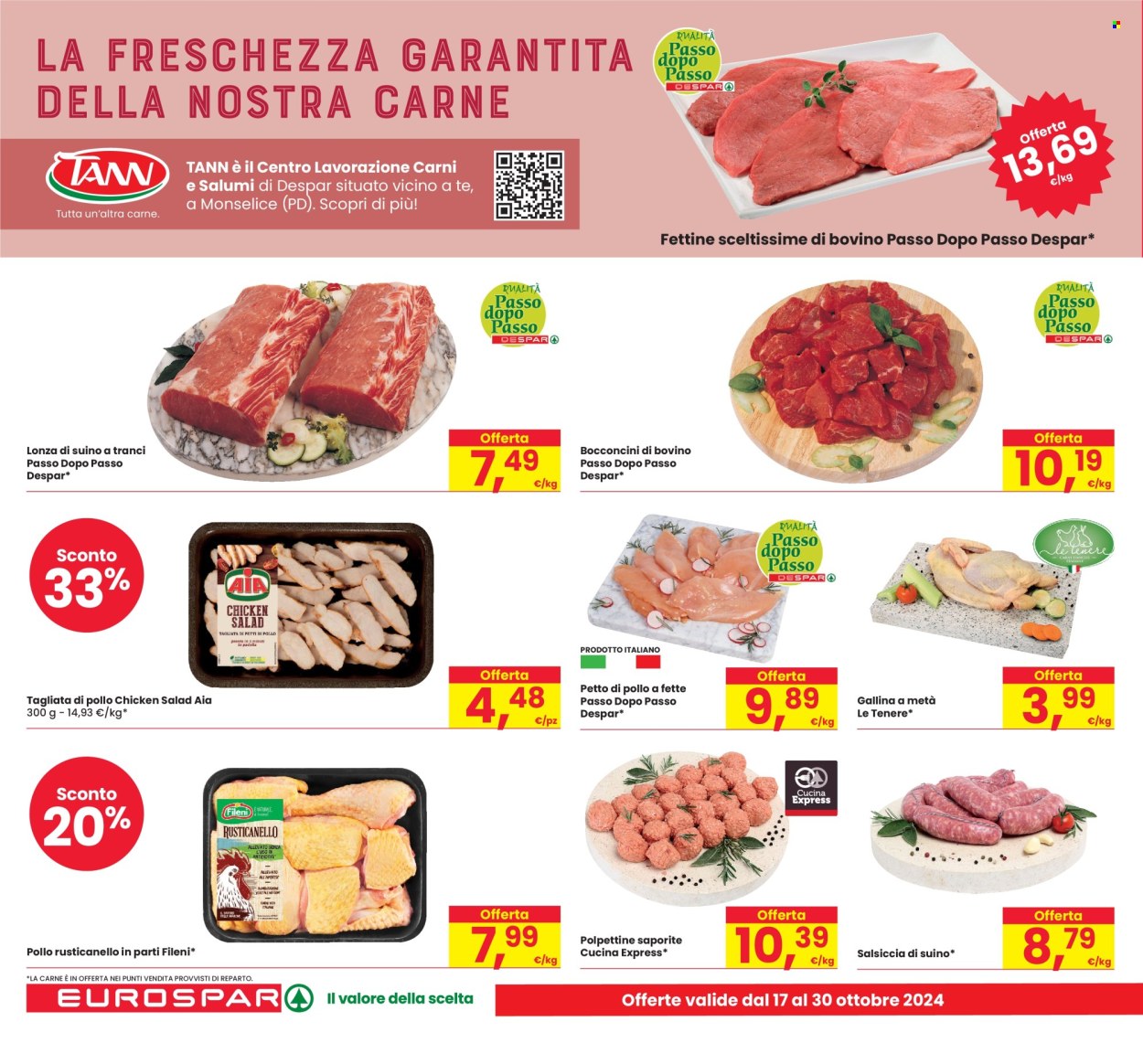 Volantino Eurospar - 17/10/2024 - 30/10/2024. Pagina 4