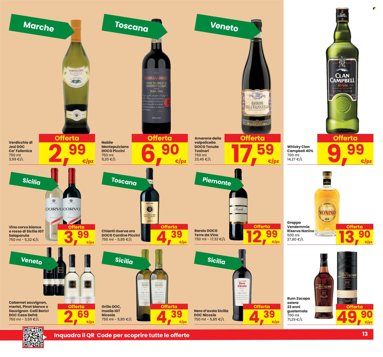 Volantino Eurospar - 17/10/2024 - 30/10/2024. Pagina 13