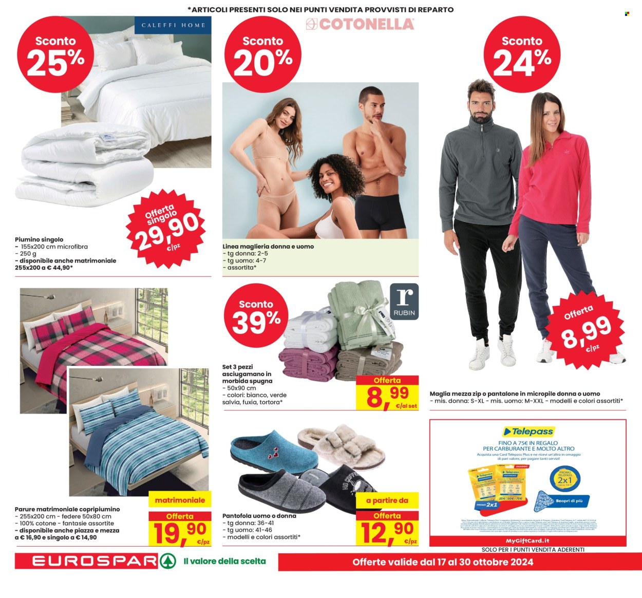 Volantino Eurospar - 17/10/2024 - 30/10/2024. Pagina 24