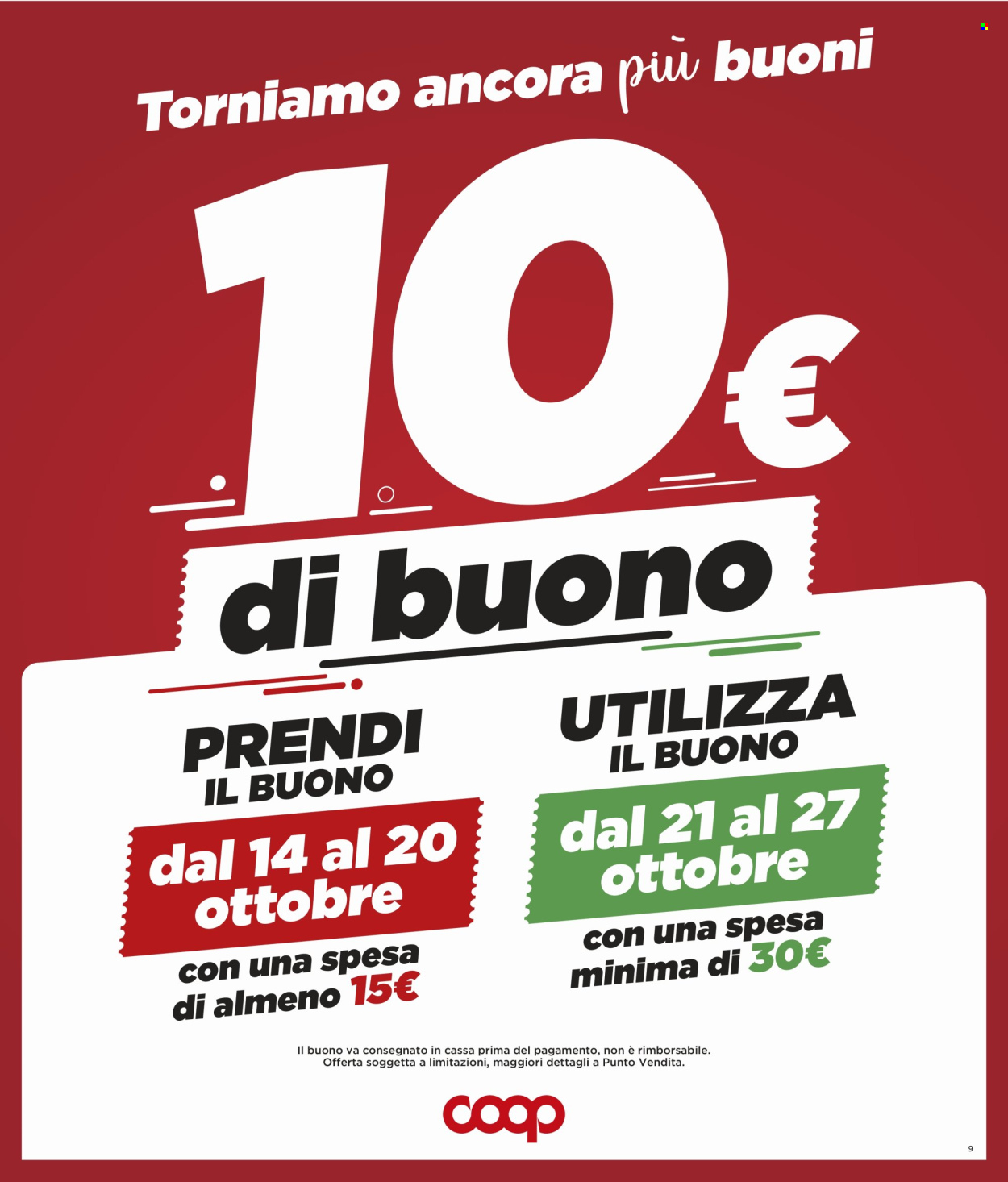 Leták Coop - 17.10.2024 - 30.10.2024. Strana 9