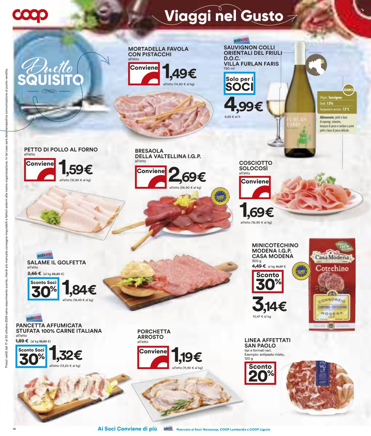 Leták Coop - 17.10.2024 - 30.10.2024. Strana 14