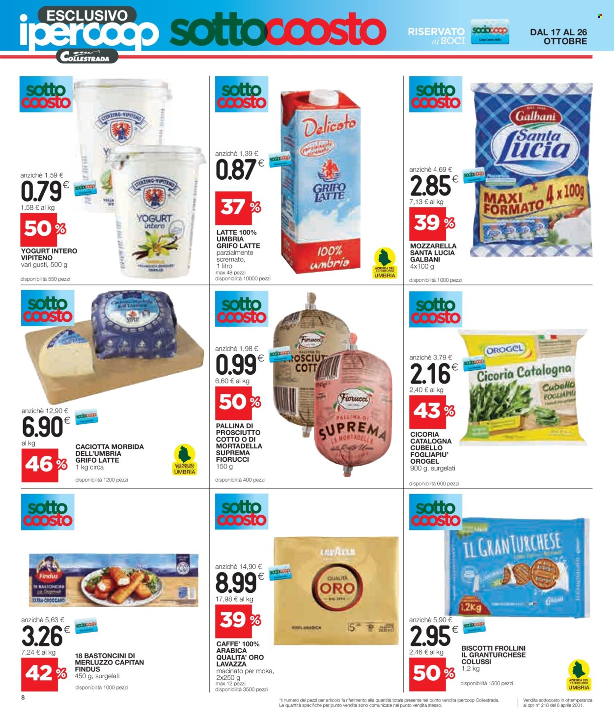 Volantino Coop - 17/10/2024 - 30/10/2024. Pagina 8
