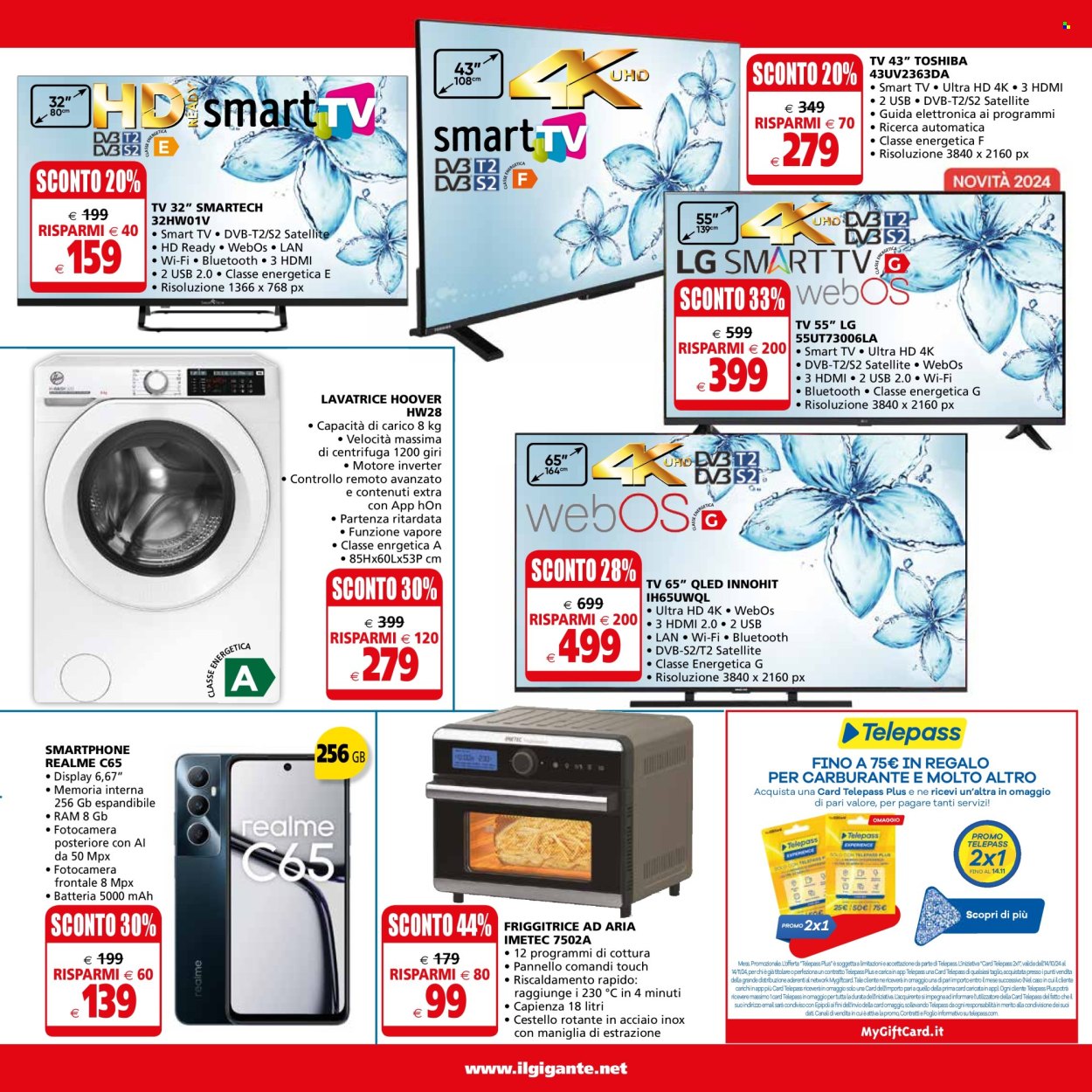 Volantino Il Gigante - 17/10/2024 - 30/10/2024. Pagina 39