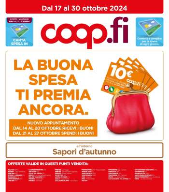 Volantino Coop - 16/10/2024 - 29/10/2024.