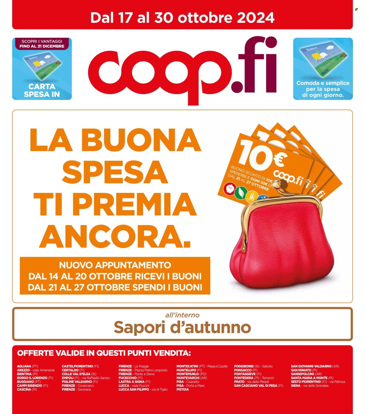 Leták Coop - 16.10.2024 - 29.10.2024. Strana 1