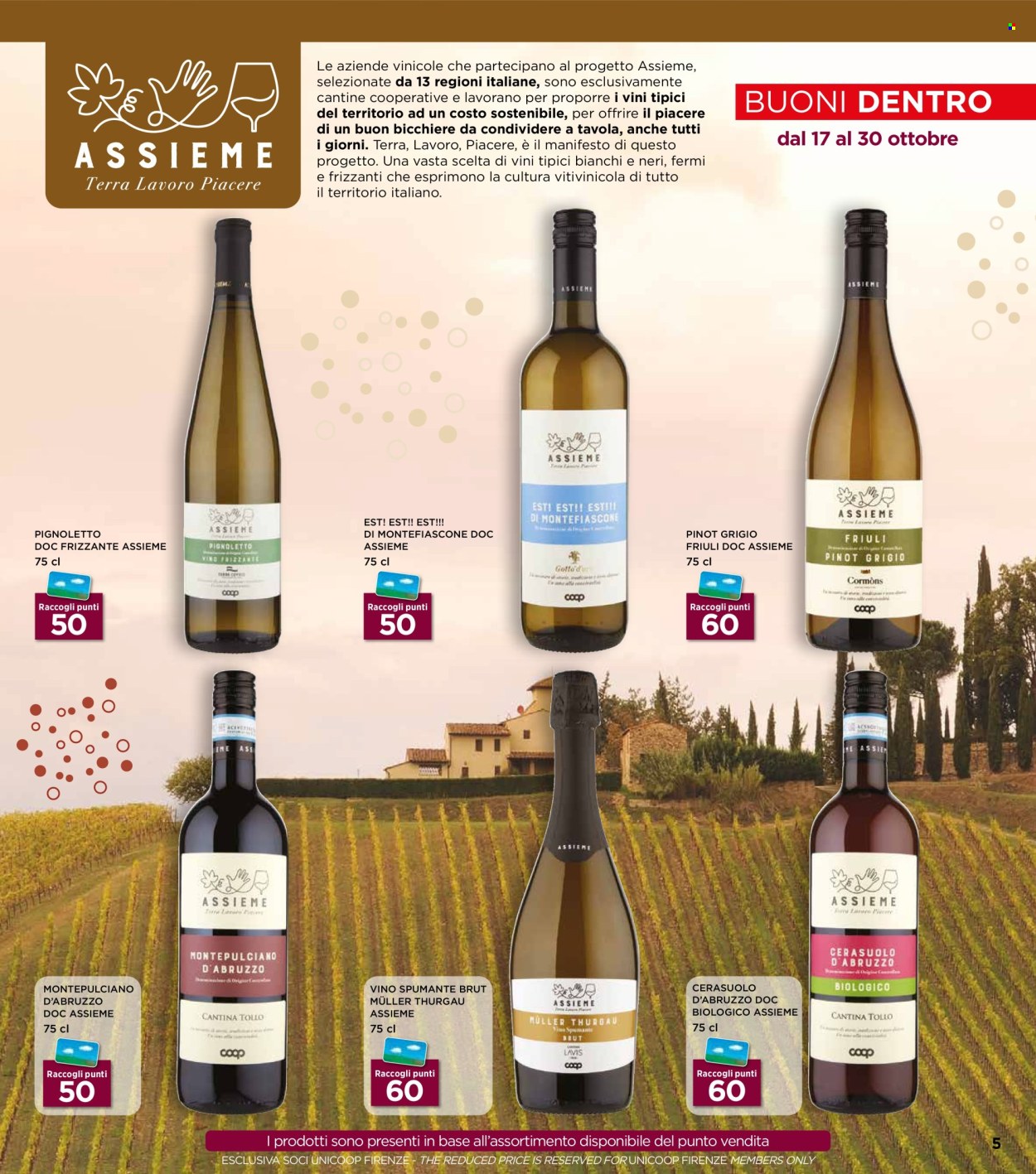Volantino Coop - 16/10/2024 - 29/10/2024. Pagina 5