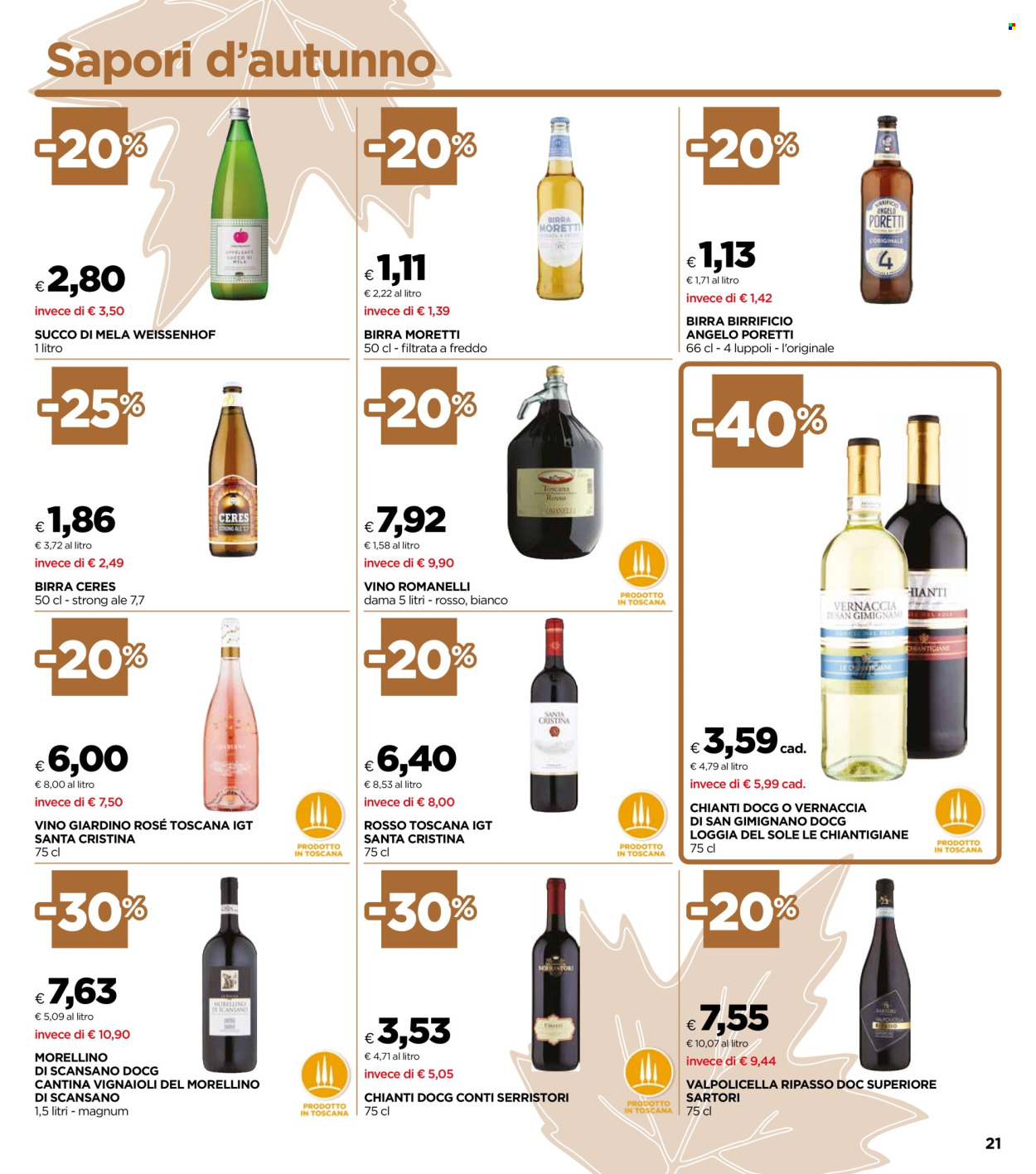 Leták Coop - 16.10.2024 - 29.10.2024. Strana 21