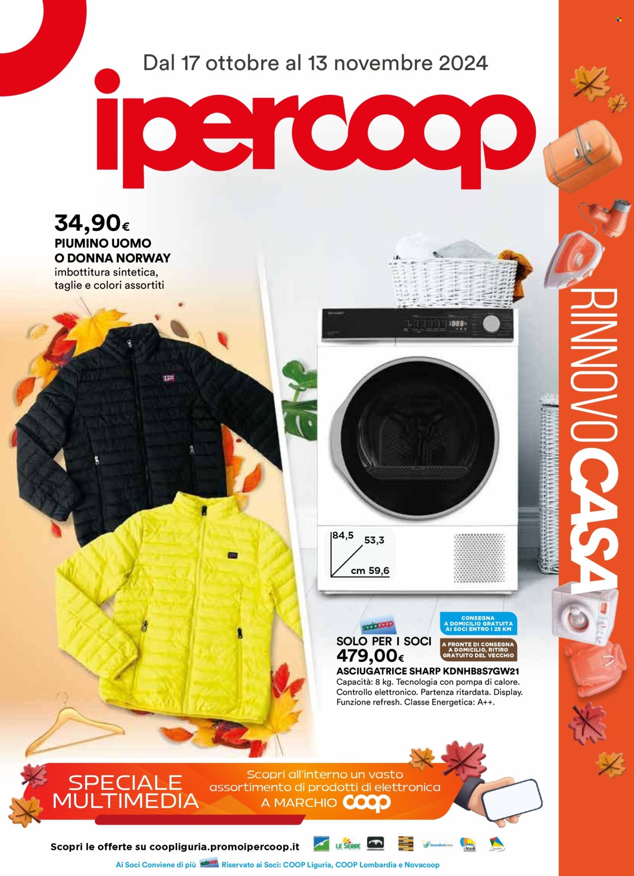 Leták Coop - 17.10.2024 - 13.11.2024. Strana 1
