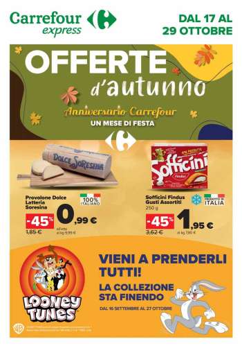 Volantino Carrefour - 17/10/2024 - 29/10/2024.