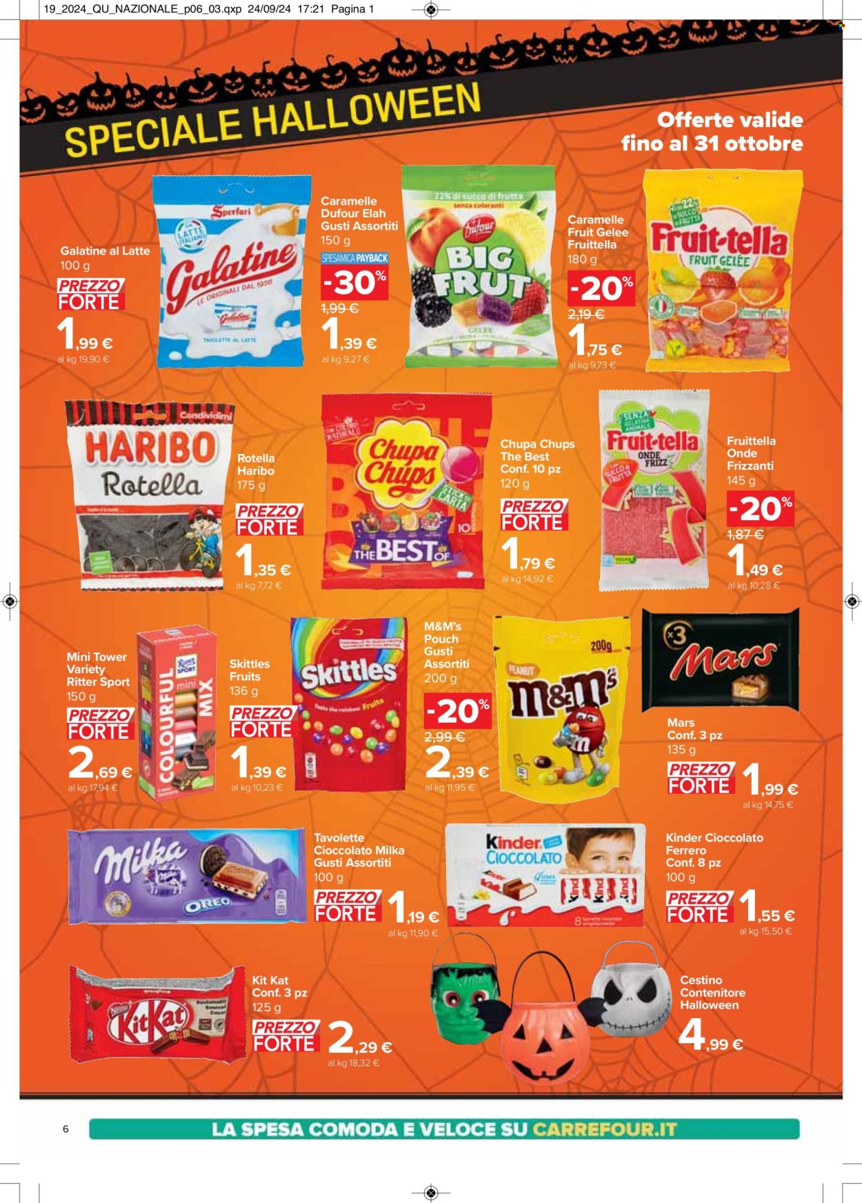 Volantino Carrefour - 17/10/2024 - 29/10/2024. Pagina 8