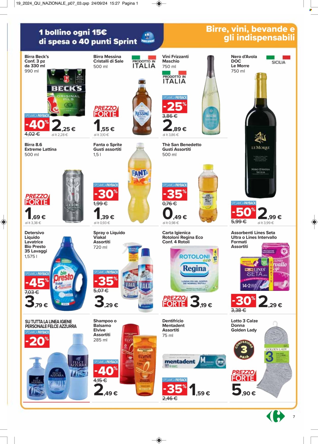 Volantino Carrefour - 17/10/2024 - 29/10/2024. Pagina 9