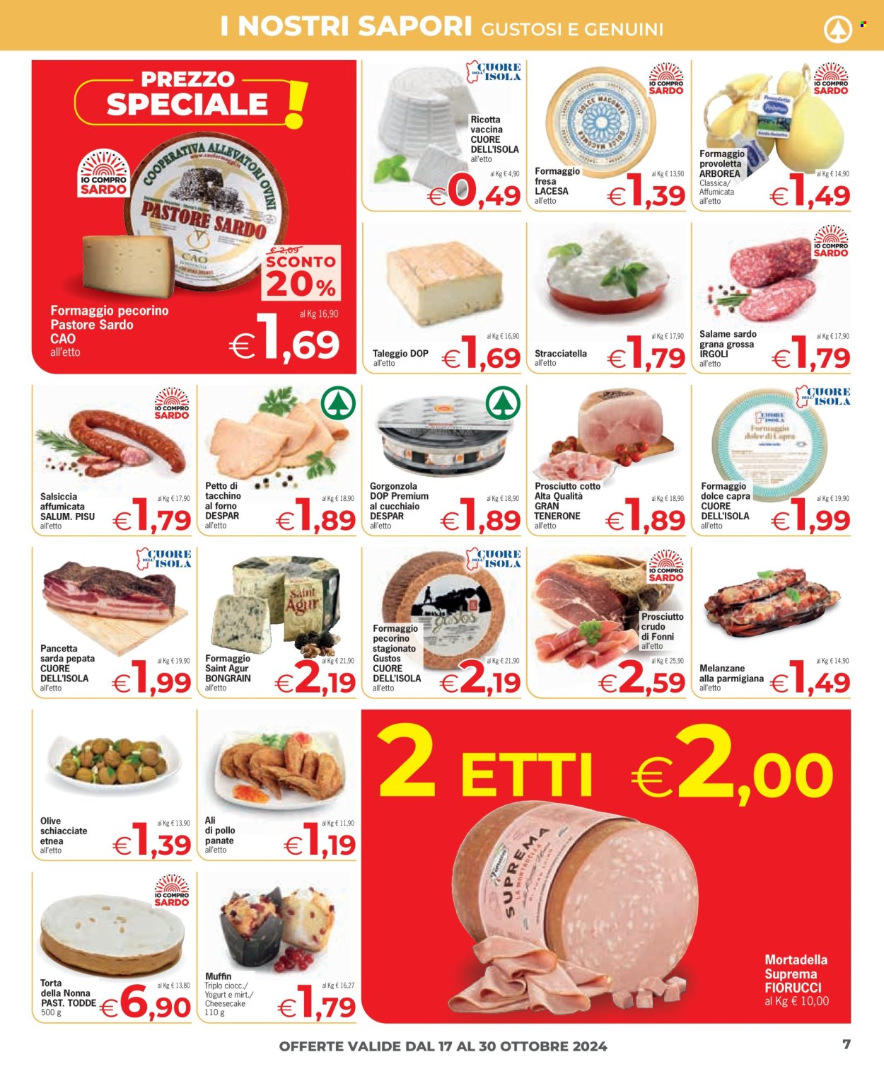 Volantino Eurospar - 17/10/2024 - 30/10/2024. Pagina 7