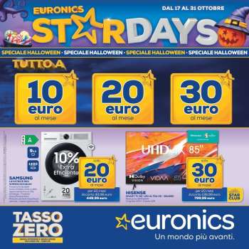 Volantino Euronics - 17/10/2024 - 31/10/2024.