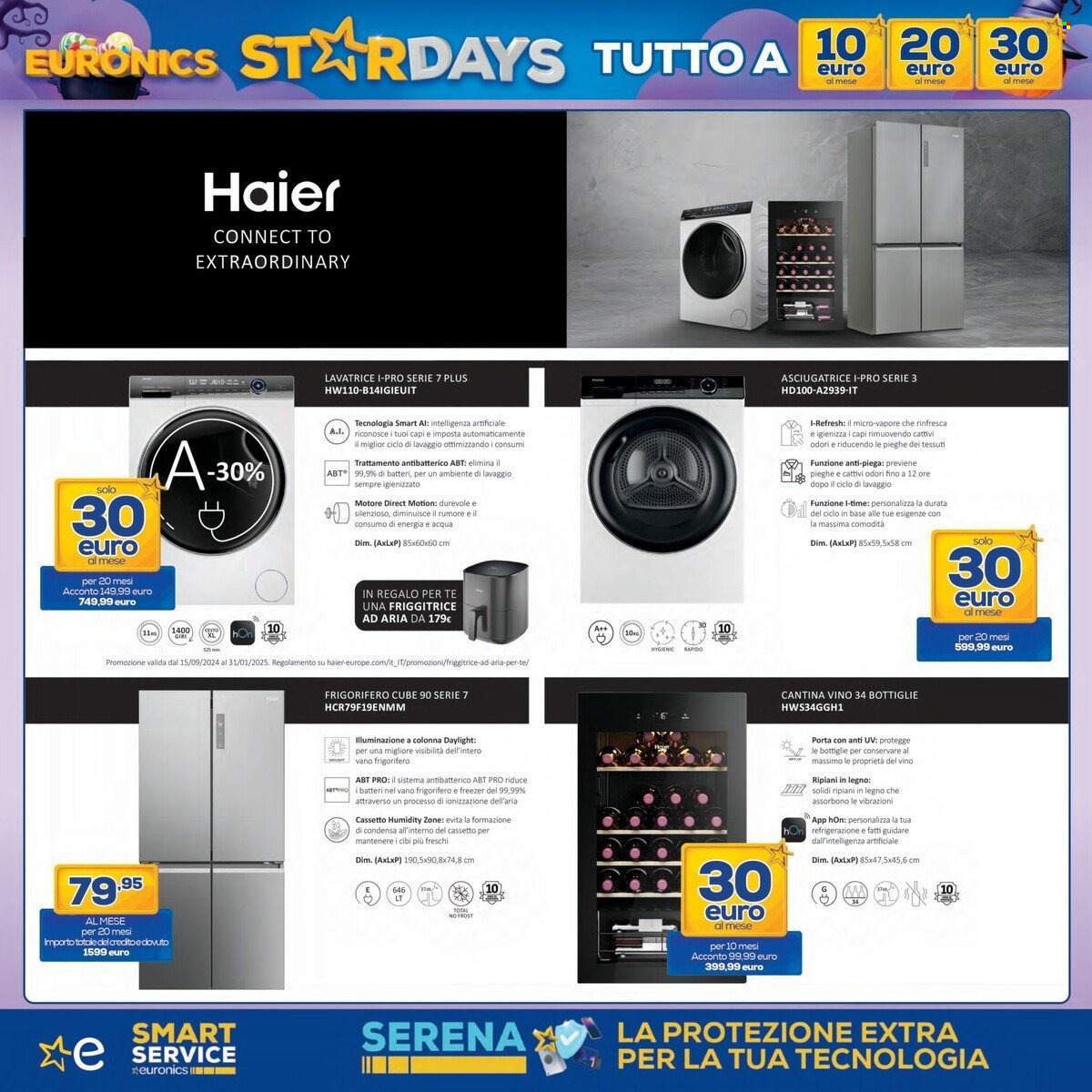 Volantino Euronics - 17/10/2024 - 31/10/2024. Pagina 13