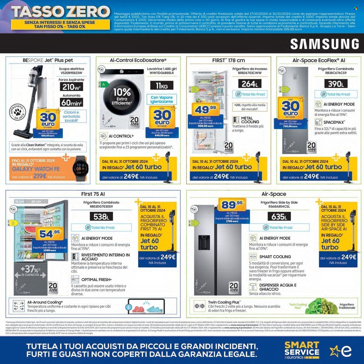 Volantino Euronics - 17/10/2024 - 31/10/2024. Pagina 14