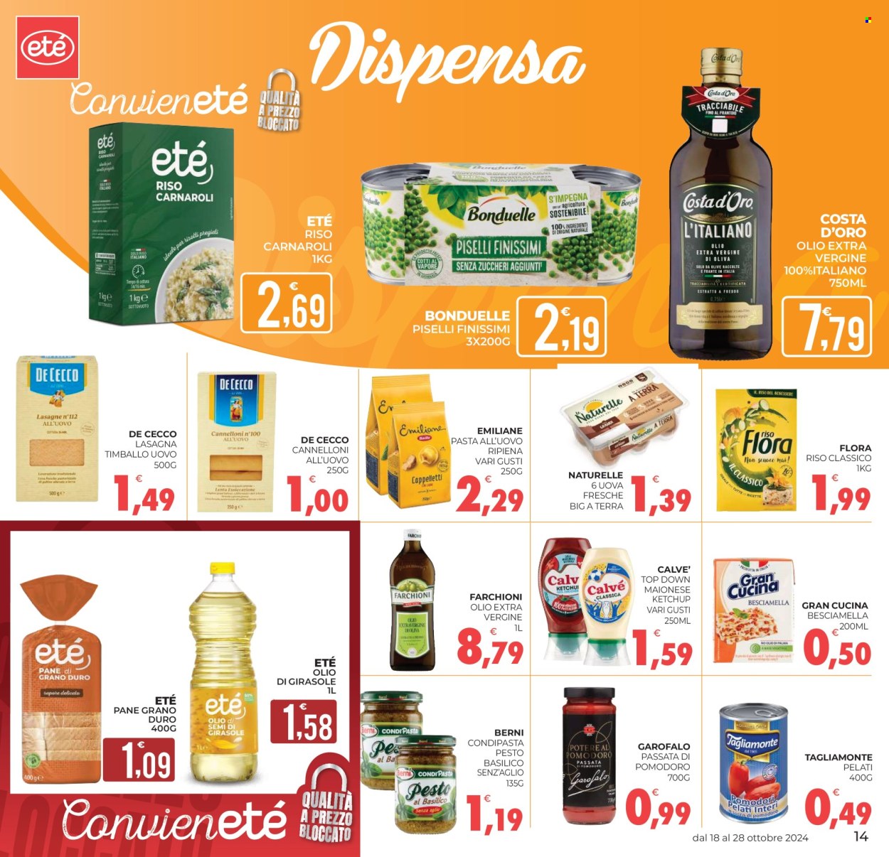 Volantino Eté - 18/10/2024 - 28/10/2024. Pagina 14