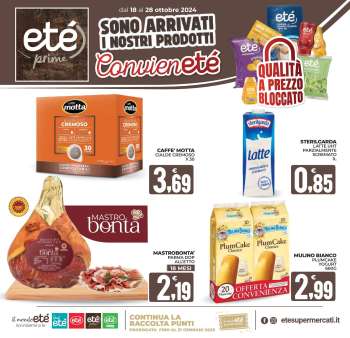 Volantino Eté - 18/10/2024 - 28/10/2024.