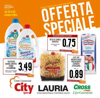 Volantino Conad Superstore - 16/10/2024 - 29/10/2024.